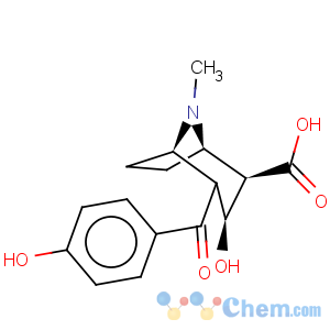 CAS No:90899-22-2 8-Azabicyclo[3.2.1]octane-2-carboxylicacid, 3-[(4-hydroxybenzoyl)oxy]-8-methyl-, (1R,2R,3S,5S)-