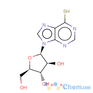 CAS No:90899-89-1 Purine,6-(D-arabinopyranosylthio)- (7CI)