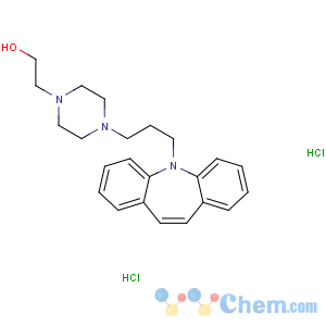 CAS No:909-39-7 2-[4-(3-benzo[b][1]benzazepin-11-ylpropyl)piperazin-1-yl]ethanol