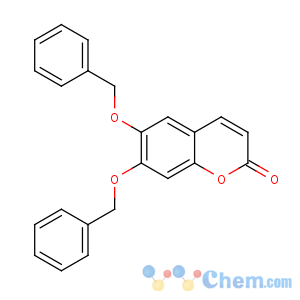 CAS No:909-84-2 6,7-bis(phenylmethoxy)chromen-2-one