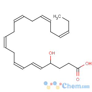 CAS No:90906-40-4 5,7,10,13,16,19-Docosahexaenoicacid, 4-hydroxy-, (5E,7Z,10Z,13Z,16Z,19Z)-