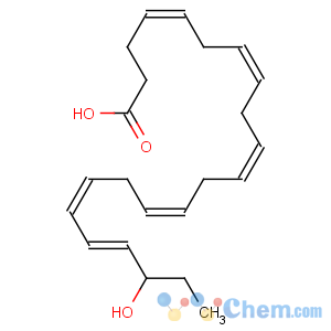 CAS No:90906-41-5 4,7,10,13,16,18-Docosahexaenoicacid, 20-hydroxy-, (4Z,7Z,10Z,13Z,16Z,18E)-
