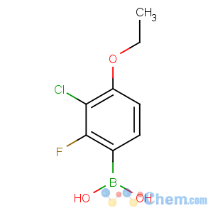 CAS No:909122-50-5 (3-chloro-4-ethoxy-2-fluorophenyl)boronic acid