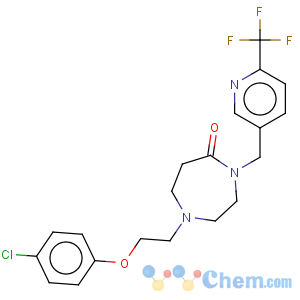 CAS No:909659-29-6 1-[2-(4-chlorophenoxy)ethyl]-4-{[6-(trifluoromethyl)pyridin-3-yl]methyl}-1,4-diazepan-5-one