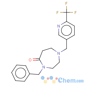 CAS No:909659-37-6 4-benzyl-1-{[6-(trifluoromethyl)pyridin-3-yl]methyl}-1,4-diazepan-5-one