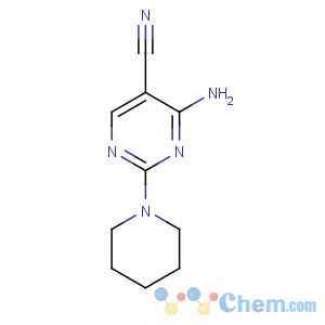 CAS No:90973-23-2 4-amino-2-piperidin-1-ylpyrimidine-5-carbonitrile