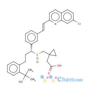 CAS No:909849-96-3 montelukast sulfoxide(mixture of diastereomers)