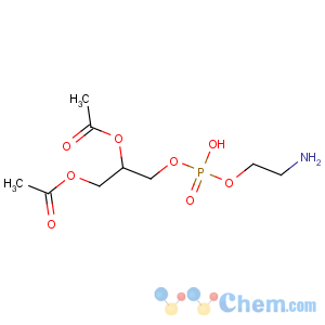 CAS No:90989-93-8 [2-acetyloxy-3-[2-aminoethoxy(hydroxy)phosphoryl]oxypropyl] acetate