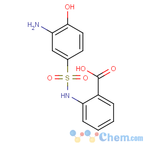 CAS No:91-35-0 2-[(3-amino-4-hydroxyphenyl)sulfonylamino]benzoic acid