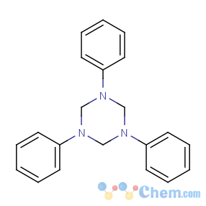 CAS No:91-78-1 1,3,5-triphenyl-1,3,5-triazinane