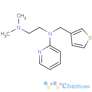 CAS No:91-79-2 N,N-dimethyl-N'-pyridin-2-yl-N'-(thiophen-3-ylmethyl)ethane-1,2-diamine