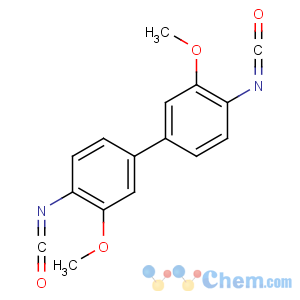 CAS No:91-93-0 1-isocyanato-4-(4-isocyanato-3-methoxyphenyl)-2-methoxybenzene