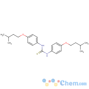 CAS No:910-86-1 1,3-bis[4-(3-methylbutoxy)phenyl]thiourea