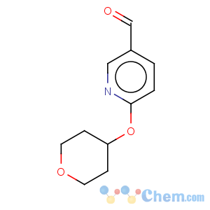 CAS No:910036-95-2 6-(tetrahydro-2h-pyran-4-yloxy)nicotinaldehyde 97