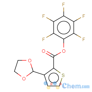 CAS No:910037-02-4 pentafluorophenyl 3-(1,3-dioxolan-2-yl)thiophene-2-carboxylate