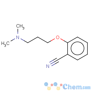 CAS No:910037-05-7 Benzonitrile,2-[3-(dimethylamino)propoxy]-