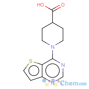 CAS No:910037-25-1 4-Piperidinecarboxylicacid, 1-thieno[3,2-d]pyrimidin-4-yl-