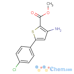 CAS No:91076-93-6 methyl 3-amino-5-(4-chlorophenyl)thiophene-2-carboxylate