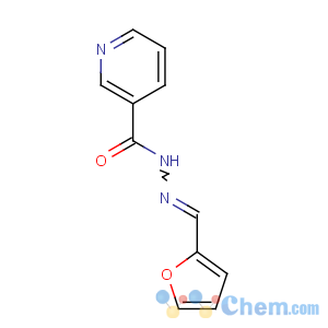 CAS No:91093-36-6 3-Pyridinecarboxylicacid, 2-(2-furanylmethylene)hydrazide