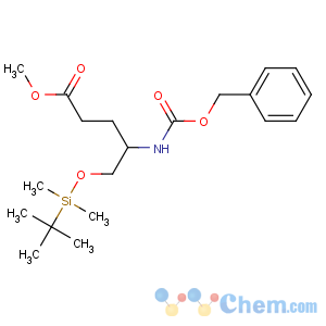 CAS No:911050-87-8 methyl<br />5-[tert-butyl(dimethyl)silyl]oxy-4-(phenylmethoxycarbonylamino)<br />pentanoate