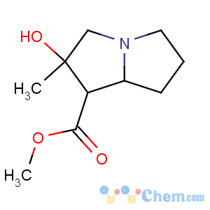 CAS No:91108-31-5 methyl<br />(1S,2R,8S)-2-hydroxy-2-methyl-1,3,5,6,7,<br />8-hexahydropyrrolizine-1-carboxylate