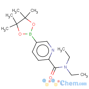 CAS No:911227-46-8 5-(4,4,5,5-tetramethyl-[1,3,2]dioxaborolan-2-yl)-pyridine-2-carboxylic acid diethylamide