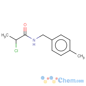 CAS No:91131-15-6 Propanamide,2-chloro-N-[(4-methylphenyl)methyl]-