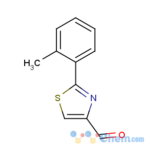 CAS No:91137-12-1 2-(2-methylphenyl)-1,3-thiazole-4-carbaldehyde