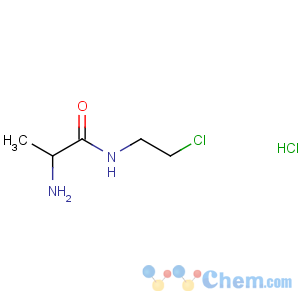 CAS No:91159-31-8 Propanamide, 2-amino-N-(2-chloroethyl)-, hydrochloride(1:1)