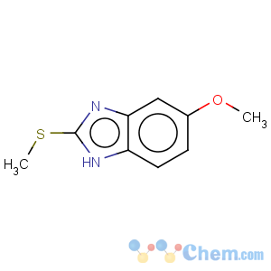 CAS No:91168-31-9 1H-Benzimidazole,6-methoxy-2-(methylthio)-