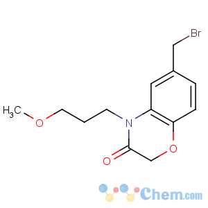 CAS No:911705-42-5 6-(bromomethyl)-4-(3-methoxypropyl)-1,4-benzoxazin-3-one
