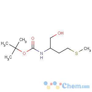CAS No:91177-57-0 tert-butyl N-[(2R)-1-hydroxy-4-methylsulfanylbutan-2-yl]carbamate