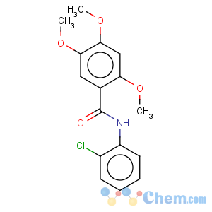 CAS No:911832-17-2 benzamiden-(2-chlorophenyl)-2,4,5-trimethoxy-