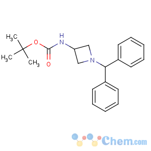 CAS No:91189-18-3 tert-butyl N-(1-benzhydrylazetidin-3-yl)carbamate