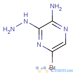 CAS No:91225-40-0 5-bromo-3-hydrazinylpyrazin-2-amine