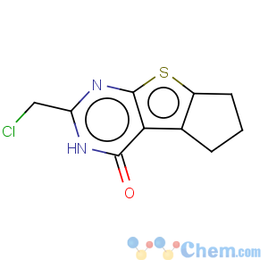 CAS No:91225-70-6 4H-Cyclopenta[4,5]thieno[2,3-d]pyrimidin-4-one,2-(chloromethyl)-1,5,6,7-tetrahydro-
