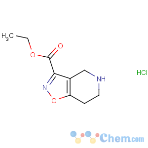 CAS No:912265-91-9 ethyl<br />4,5,6,7-tetrahydro-[1,2]oxazolo[4,<br />5-c]pyridine-3-carboxylate