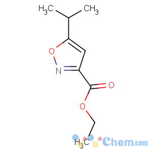 CAS No:91240-30-1 ethyl 5-propan-2-yl-1,2-oxazole-3-carboxylate