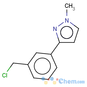 CAS No:912569-61-0 1H-Pyrazole,3-[3-(chloromethyl)phenyl]-1-methyl-