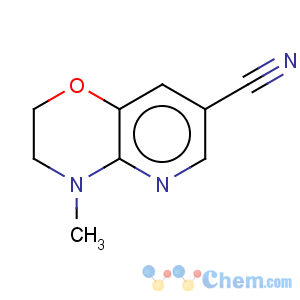 CAS No:912569-63-2 2H-Pyrido[3,2-b]-1,4-oxazine-7-carbonitrile,3,4-dihydro-4-methyl-