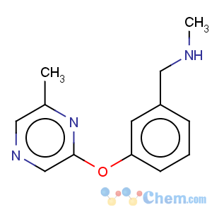 CAS No:912569-66-5 Benzenemethanamine,N-methyl-3-[(6-methyl-2-pyrazinyl)oxy]-