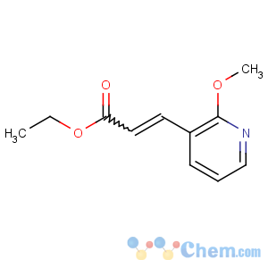 CAS No:912760-91-9 ethyl 3-(2-methoxypyridin-3-yl)prop-2-enoate