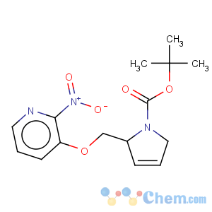 CAS No:912843-70-0 2-(2-nitro-pyridin-3-yl)oxymethyl-2,5-dihydro-pyrrole-1-carboxylic acid tert-butyl ester