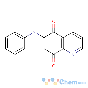 CAS No:91300-60-6 5,8-Quinolinedione,6-(phenylamino)-