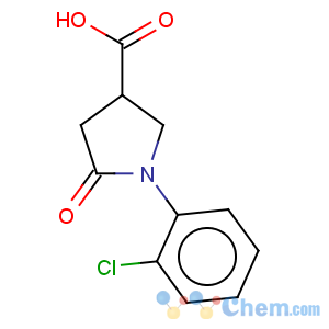 CAS No:91349-19-8 1-(2-chlorophenyl)-5-oxopyrrolidine-3-carboxylic acid