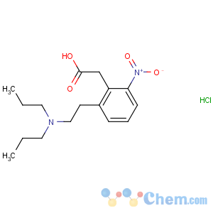 CAS No:91374-25-3 2-[2-[2-(dipropylamino)ethyl]-6-nitrophenyl]acetic acid