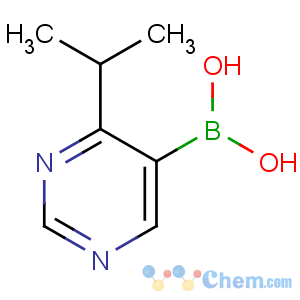 CAS No:913835-27-5 (4-propan-2-ylpyrimidin-5-yl)boronic acid