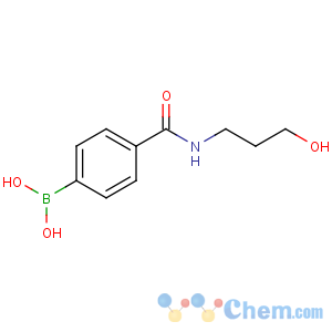 CAS No:913835-29-7 [4-(3-hydroxypropylcarbamoyl)phenyl]boronic acid