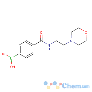 CAS No:913835-45-7 [4-(2-morpholin-4-ylethylcarbamoyl)phenyl]boronic acid