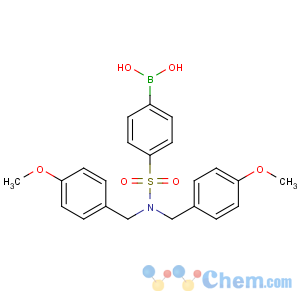 CAS No:913835-48-0 [4-[bis[(4-methoxyphenyl)methyl]sulfamoyl]phenyl]boronic acid